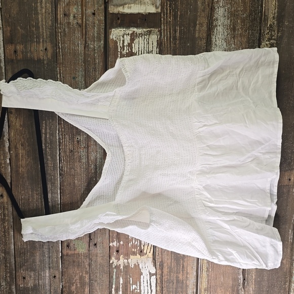 Old Navy White Ruffled Sleeveless Tank Top, Plus Size 4X, NWOT - Picture 2 of 4